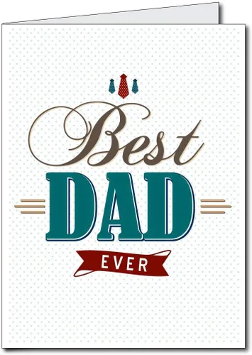 VictoryStore Tarjetas de felicitación jumbo: tarjeta gigante del día del padre con sobre, diseño del mejor papá de la historia, 2 pies x 3 pies