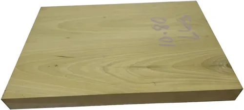Miniatura 2 de Exotic Wood Zone Álamo amarillo eléctrico/bajo musical cuerpo de madera en blanco Guitarra Luthier Tonewood Proveedores Cepillado sin pegar