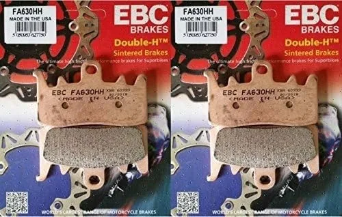 EBC Pastillas de freno delanteras sinterizadas Double-H 2013-2015 BMW R1200GS 2 juegos/FA630HH