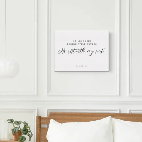 Miniatura 6 de Lienzo inspirador cristiano para pared, 11.5 x 15 pulgadas, enmarcado, pintura religiosa, versículo de las Escrituras, decoración de pared