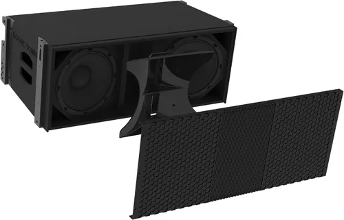Miniatura 7 de Sound Town ZETHUS 4 x Sistema de altavoces de matriz de línea dual de 10” con controladores de compresión de titanio, rango