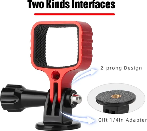 Miniatura 7 de Pocket3 Aluminum Adapter Mount for DJI Osmo Pocket 3 Camera Expansion Accessories 1/4'' Thread Connect Tripod Head Strap Bike Clamp Extension Rod