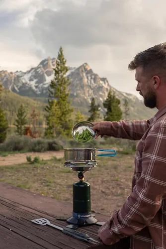 Miniatura 6 de Stansport Estufa de camping portátil al aire libre de un solo