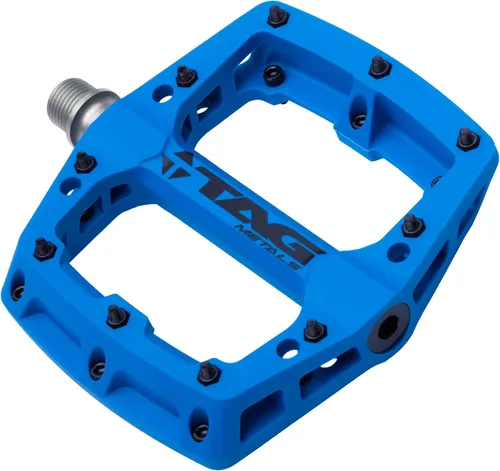 Miniatura 8 de T3 Nylon MTB Pedals 9/16" Axle – Durable, Lightweight Platform Pedals with Anti-Slip Pins, Ideal for Mountain Biking and BMX