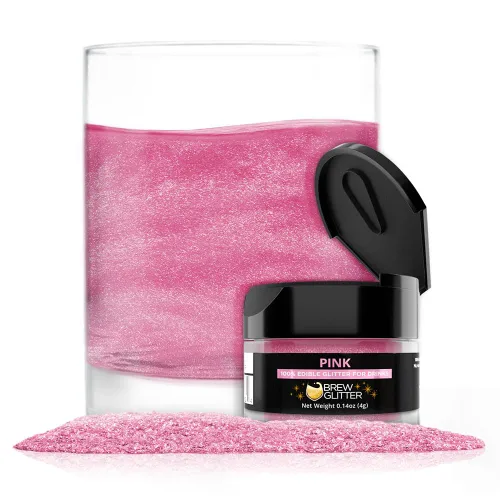 Miniatura 30 de Brew Glitter - Purpurina comestible para bebidas, cócteles, cerveza, adornar bebidas Certificado Kosher y Halal 100% comestible y de grado Azul