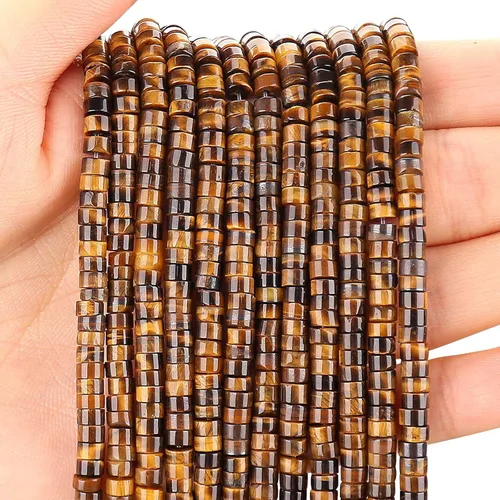 Miniatura 22 de BONNY BOXX 150 piezas de cuentas espaciadoras de jade blanco natural, cuentas sueltas semipreciosas planas redondas de jade heishi para hacer joyas