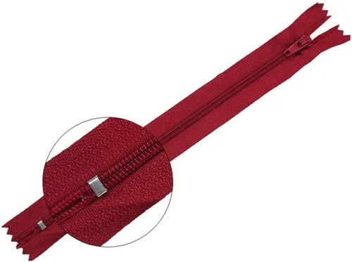 Miniatura 20 de Cierre de tela, 10 cremalleras de nailon para manualidades de costura a medida, cremalleras de nailon, para coser de 3 a 24 pulgadas, para coser