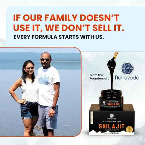Miniatura 6 de Natruveda, Resina Shilajit del Himalaya para hombres y mujeres, shilajit orgánico, ácido fúlvico y más de 85 minerales naturales traza – Suplemento