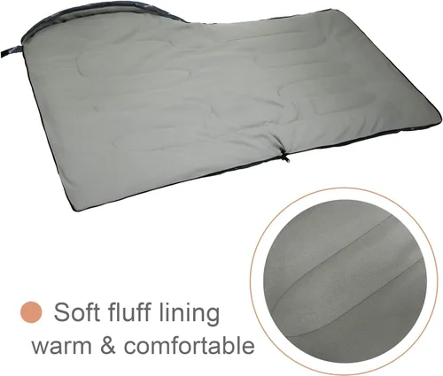 Miniatura 4 de Saco de Dormir para Perro Impermeable Cálido Empacable Colchoneta de Cama para Perro con Bolsa de Almacenamiento para Interiores y Exteriores