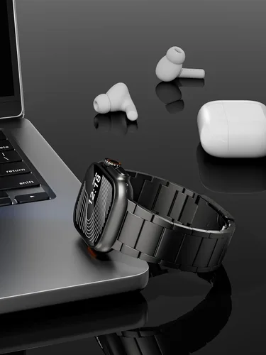 Miniatura 6 de LULULOOK Titanium Ultra 3 Watch Band - Grade 2 Titanium Metal Band for Men, Compatible with Apple Watch Ultra 3/ Ultra 2/ Ultra 49mm, Series 11/10