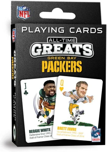 Miniatura 10 de MasterPieces Juegos Familiares - Cartas de Juego NFL San Francisco 49ers All-Time Greats - Baraja de Cartas con Licencia Oficial para Adultos, Niños