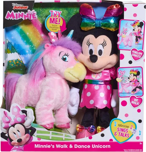 Miniatura 4 de Minnie Walk & Dance - Peluche de unicornio.