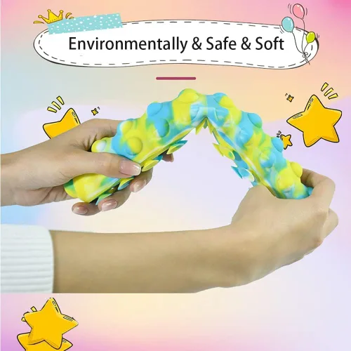 Miniatura 3 de Juguete Fidget Pop de Succión, Juguetes para Relajarse y Aliviar la Presión, Juguetes Sensoriales Popper Anti-Presión de Compresión 3D para Niños