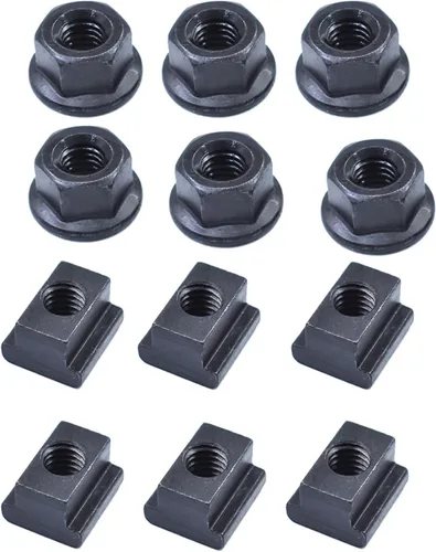 Miniatura 2 de GXYWADY Kit de sujeción con ranura en T de 1/2 pulgada, reemplazo de pernos de 3/8 pulgadas-16 para molino Bridgeport con caja de almacenamiento