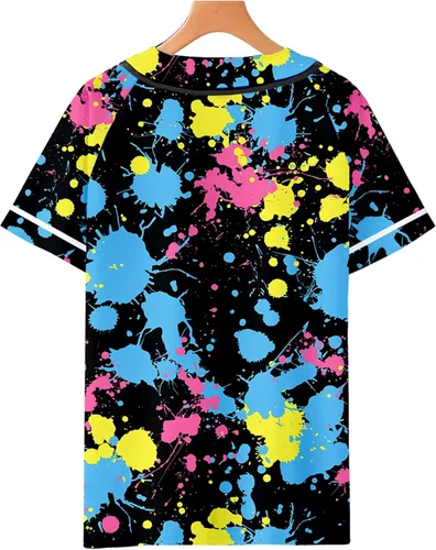 Miniatura 2 de Fresh Prince of Bel Air 88 - Camiseta de béisbol para hombre de los años 90, para fiesta temática urbana, hip hop, blusas de moda para club y pub