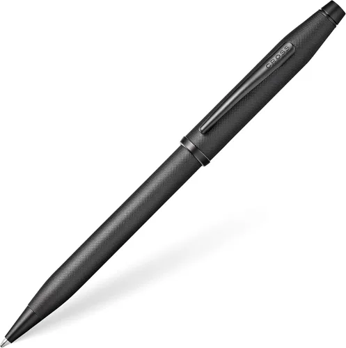 Miniatura 99 de Cross Century II - Bolígrafo de punta Selectip, lacado negro con detalles chapados en oro de 23 quilates