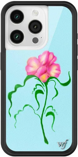 Miniatura 71 de Wildflower - Fundas compatibles con Apple iPhone 15 Pro Protector de goma negro, certificado de prueba de caída de 4 pies, propiedad de mujeres
