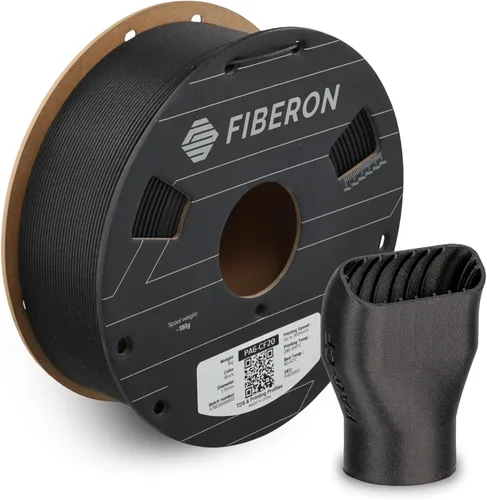 Miniatura 31 de Polymaker Fiberon PA612-ESD - Filamento para impresora 3D de 1.75 mm/17.6 oz, de nailon de fibra de carbono ESD-safe, resistente al calor a 302 °F
