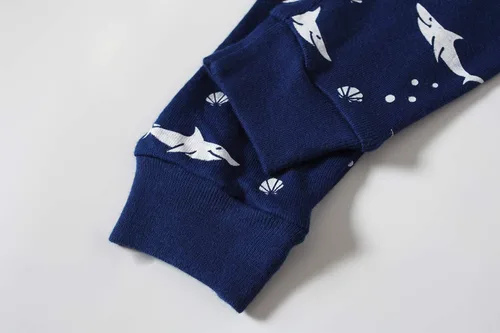 Miniatura 7 de Dolphin&Fish Pijama completa de manga larga para niños y niñas
