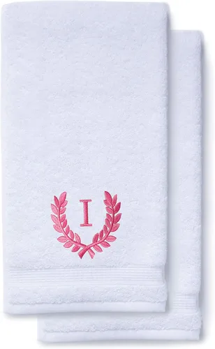 Miniatura 13 de Toallas de mano decorativas y con monograma para baño, cocina, maquillaje Regalo personalizado para boda-nupcial Toalla turca de lujo