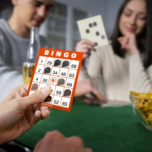 Miniatura 4 de 200 Tarjetas de Juego de Bingo Reutilizables y Portátiles con Ventana en Colores Vibrantes Sin Necesitar Fichas (Versión 1-75)