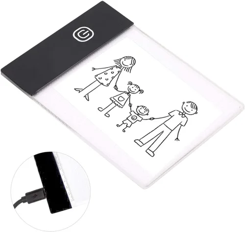 Miniatura 5 de Almohadillas de luz para libro abatible, función de protección ocular, kit de libro abatible para caligrafía de papel de caligrafía y pintura