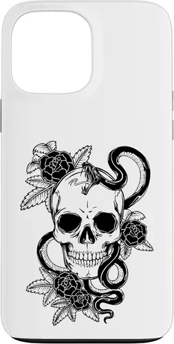 Miniatura 24 de Gothic Flower Skull Snake Roses Case for iPhone 16