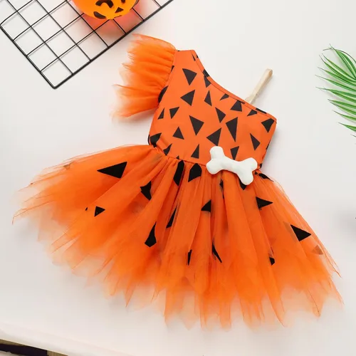 Miniatura 5 de IBAKOM Leotardo de ballet para niñas, disfraz de bailarina de Halloween, un hombro, vestido de baile de sirena y cavegirla, camisola, leotardo