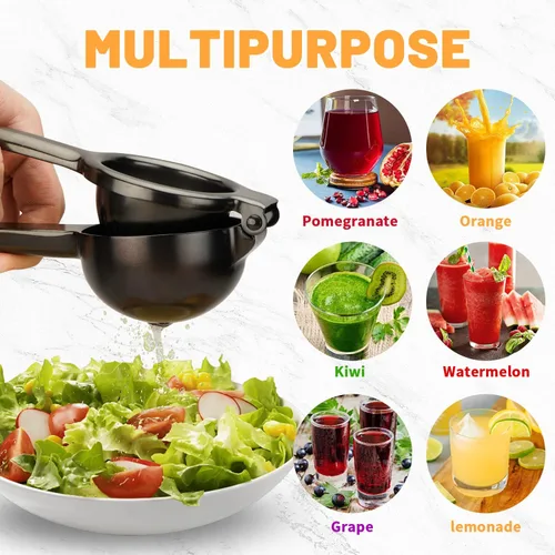 Miniatura 5 de Exprimidor de limón Exprimidor de limón de acero inoxidable Juicer manual resistente