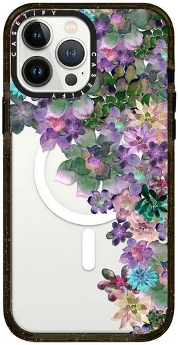 Miniatura 204 de CASETiFY Impact - Funda para iPhone 13 [protección contra caídas de 6.6 pies/compatible con Magsafe] Black Kingsnake, color negro transparente