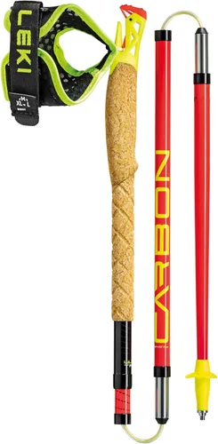 Miniatura 5 de LEKI Ultratrail FX.One - Bastones de senderismo – Bastones ultraligeros plegables de carbono para senderismo y trail running