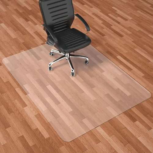 Miniatura 13 de Naturehydro Tapete transparente para silla de oficina para suelo de madera dura, 48 x 30 pulgadas, tapete de fácil deslizamiento para silla