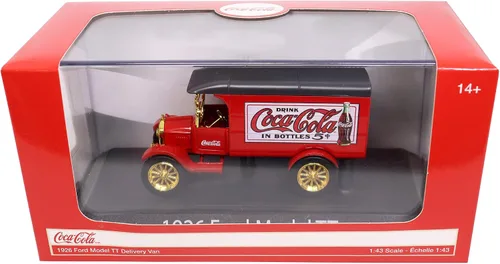 Miniatura 5 de Motor city classics Coca-Cola Diecast coleccionable 1926 Ford Model TT Delivery Van 1:43 Diecast Scale Model 443026 Producto
