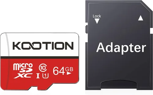 Miniatura 10 de KOOTION Tarjeta Micro SD de 32 GB, 5 unidades, tarjeta de memoria flash MicroSDHC Clase 10 con adaptador UHS-I, Full HD, tarjeta TF C10