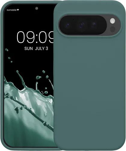 Miniatura 483 de kwmobile Funda Compatible con Google Pixel 6 Pro - Funda de teléfono de silicona TPU con acabado suave - Azul Arrecife