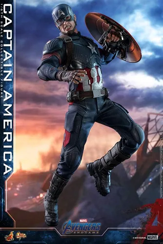 Miniatura 2 de Hot Toys 1:6 Capitán América - Vengadores: Endgame, Multicolor, HT904685