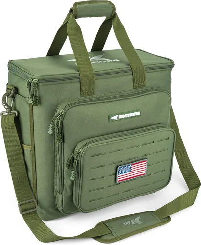 Miniatura 12 de KastKing - Bolsas para aparejos de pesca - Bolsas de pesca para agua salada y agua dulce - Resistente al agua, correa de hombro acolchada