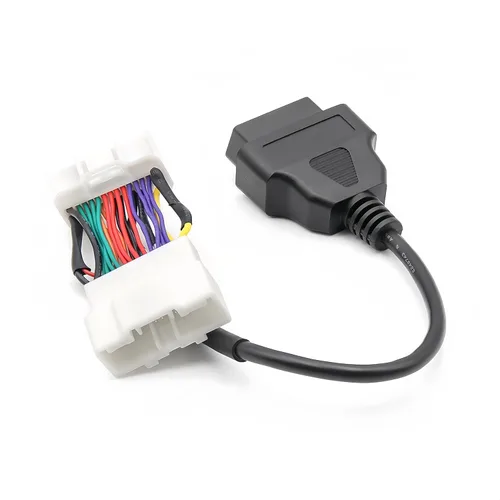 Miniatura 4 de Cable de diagnóstico OBD2 de 11.8 in para Tesla Modelo Y y Modelo 3 (2019 y después), compatible con escáner OBD2, lector de código OBDII, OBDLink
