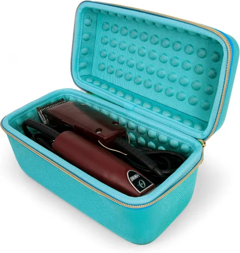 Miniatura 8 de CASEMATIX Clipper Case tiene capacidad para hasta 3 cortadoras, zumbadores de pelo, recortadores o terminadores en T de hasta 8.5 pulgadas, estuche