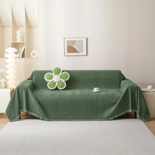 Miniatura 16 de MEETSKY Funda Negra de Silla de Tamaño Grande, Funda de Chenilla para Sillón/Sofá de 1 Cojín para Perro, Fundas de Sofá Protector de Muebles