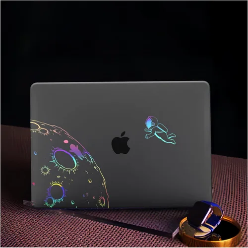 Miniatura 49 de Funda a cuadros para MacBook Air de 13 pulgadas M5 M4 M3 M2 2026-2022 A3240 A3113 A2681, piel a cuadros con textura a cuadros para MacBook Air 13.6