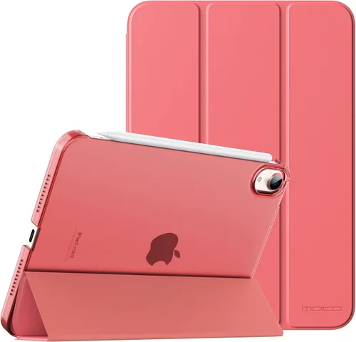 Miniatura 11 de MoKo Funda para iPad mini 7 (A17 Pro) Generación 2024, Funda para iPad mini 6 2021, Funda Protectora Delgada y Ligera de 8.3 Pulgadas con Carcasa