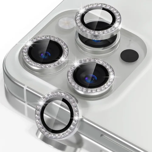 Miniatura 11 de Misea Compatible con iPhone 17 Pro/iPhone 17 Pro Max Protector de Lente de Cámara Brillante, Vidrio Templado 9H Cubierta de Cámara Protector