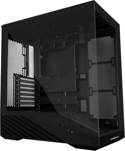 Miniatura 11 de Lian Li V100 ATX Carcasa de PC de Torre Media, 4 x 120mm Ventiladores ARGB PWM Preinstalados, Tira LED RGB, Plataforma de Visualización con Vidrio