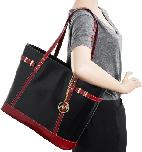 Miniatura 4 de McKlein Serafina - Bolso de piel para mujer con bolsillo para tablet