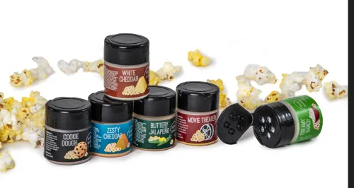 Miniatura 15 de Sal condimento para palomitas de algodón - Wabash Valley Farms, cobertura para palomitas de algodón, suministros para noche de cine, sal Cotton Candy