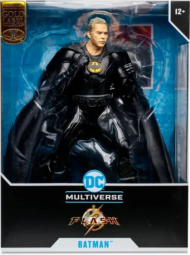 Miniatura 8 de McFarlane Toys - DC Multiverse Batman Multiverse Unmasked (The Flash Movie) Gold Label 12in Estatua