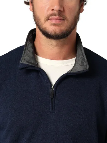 Miniatura 2 de Wrangler Authentics - Sudadera para hombre (forro polar, cierre de cremallera)