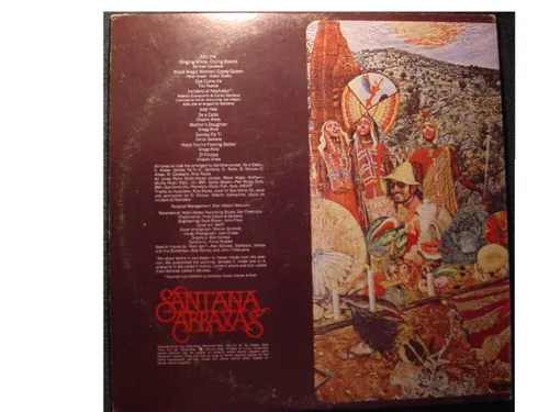 Miniatura 2 de Santana: Abraxas (12" 33 rpm) Vinyl Record # KC 30130 (1970)