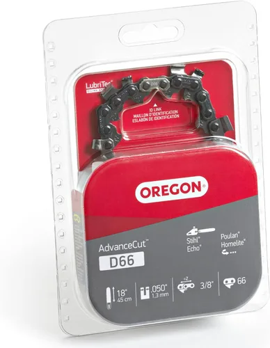 Miniatura 3 de Oregon D66 AdvanceCut Replacement Chainsaw Chain for 18-Inch Guide Bars, 66 Drive Links, Pitch: 3/8", .050" Gauge, Fits Echo, Craftsman, Homelite